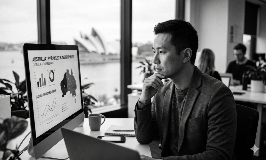 Australia ranks second in AI deployment