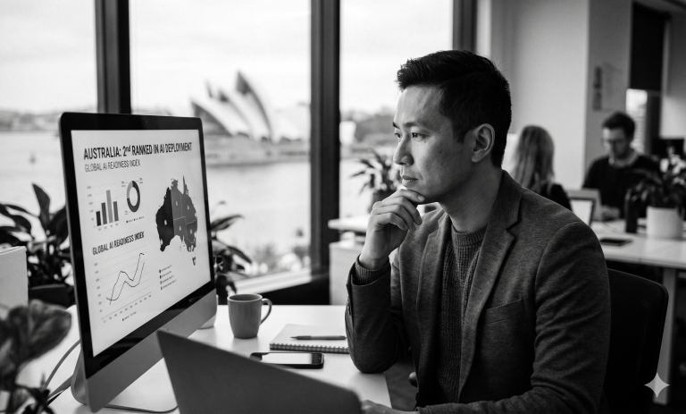 Australia ranks second in AI deployment