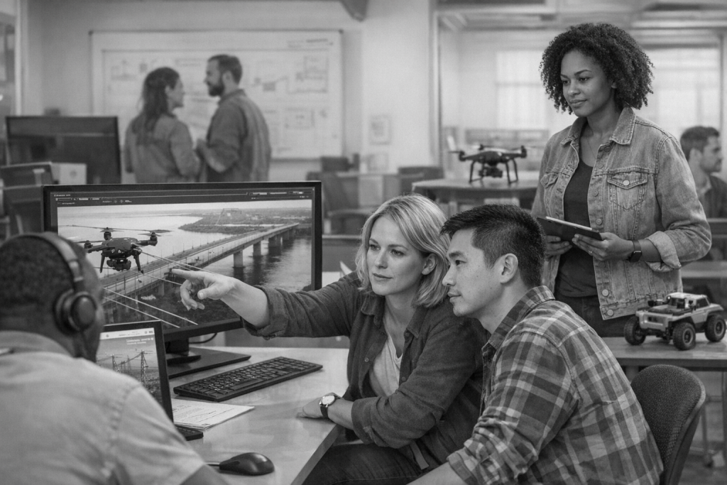 automated rovers monitor critical infrastructure