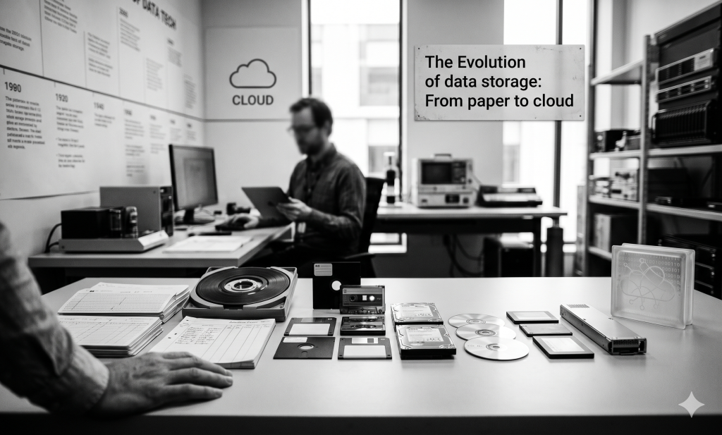 Evolution of data storage