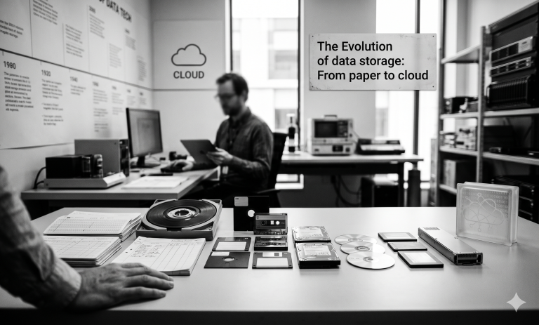 Evolution of data storage