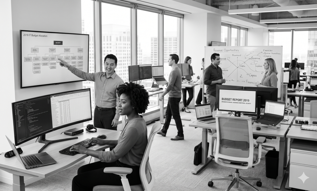 IT spending increases due to business conditions